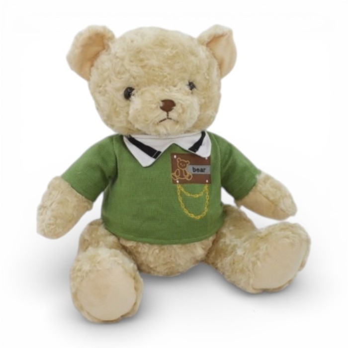 ORSO PELUCHE CON MAGLIETTA 4 ASS. CM.35